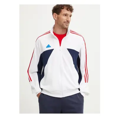 Tepláková mikina adidas Tiro bílá barva, IY2064 95645710