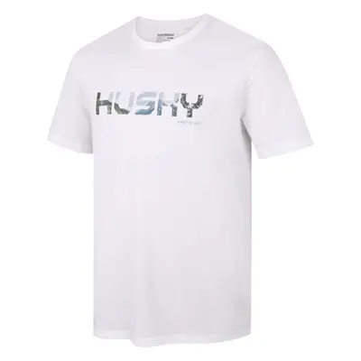 Pánské bavlněné triko HUSKY Tee Wild M white 91518282