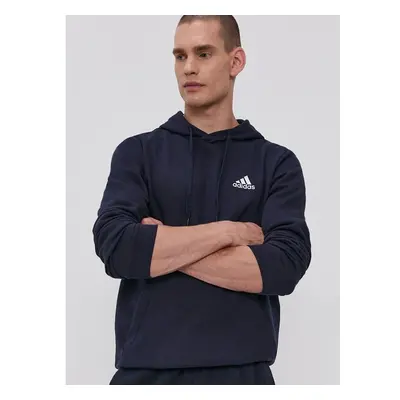 Mikina adidas H12216 pánská, tmavomodrá barva, hladká 61552443