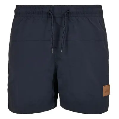 URBAN CLASSICS Boys Block Swim Shorts - navy 80045210