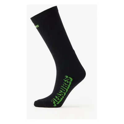 Ponožky PLEASURES Knock Out Socks Black Universal 87671209