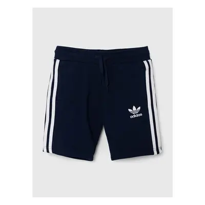 Kraťasy adidas Originals tmavomodrá barva, nastavitelný pas 92009172