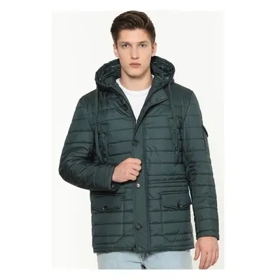 K8638 DEWBERRY MENS COAT-GREEN 89317879