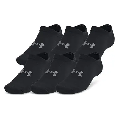 Ponožky Under Armour Essential No Show 6pk Black S 95298482