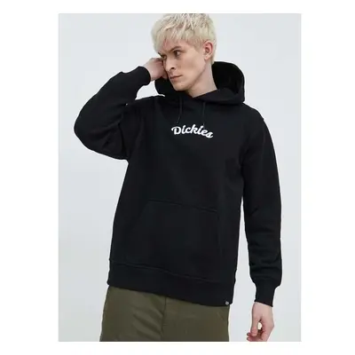 Mikina Dickies SHAWSVILLE HOODIE pánská, černá barva, s kapucí, s 90101109