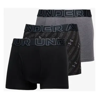 Boxerky Under Armour M Performance Cotton Nov 3in Black 92335620