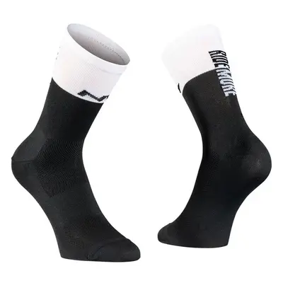 Cyklistické ponožky NorthWave Work Less Ride More High Sock Black 92855943