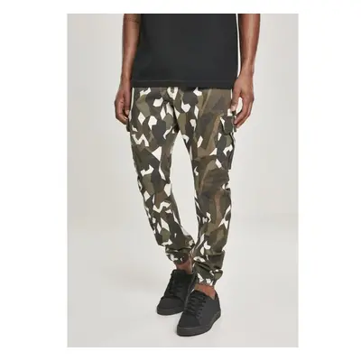 URBAN CLASSICS Geometric Camo Stretch Twill Cargo Pants 43783656