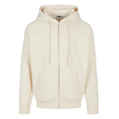 URBAN CLASSICS Zip Hoody - whitesand 66066042