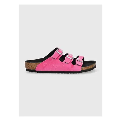 Dětské pantofle Birkenstock Florida fialová barva 83888324