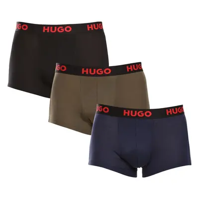 3PACK pánské boxerky HUGO vícebarevné (50496723 308) 90375568