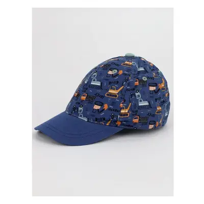 Yoclub Kidss Boys Baseball Cap CZD-0673C-A200 Navy Blue 91721634