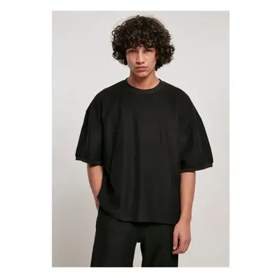 URBAN CLASSICS Rib Terry Boxy Tee - black 72536629