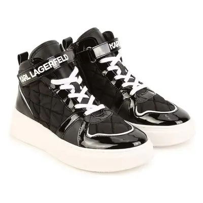 Dětské sneakers boty Karl Lagerfeld černá barva 84385252