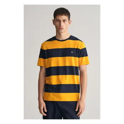 TRIČKO GANT BAR STRIPE SS T-SHIRT MEDAL YELLOW 90826113