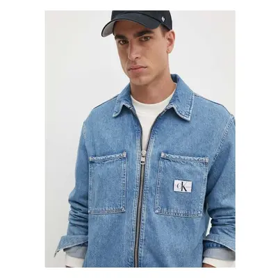 Džínová bunda Calvin Klein Jeans pánská, přechodná, J30J325766 95061163