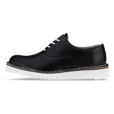 Vasky Elegant Black - Dámské městské kožené polobotky černé - jarní / 54704574