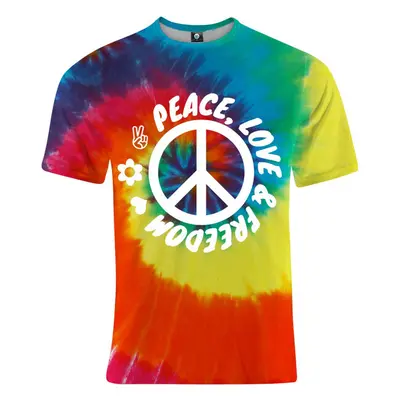 Aloha From Deer Peace And Love Tričko TSH AFD358 Multicolour 77024164