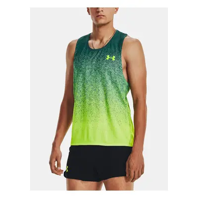 Under Armour Tílko UA RUSH CICADA SINGLET-GRN - Pánské 81024152