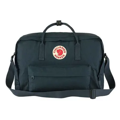 Batoh Fjallraven Kanken Weekender tmavomodrá barva, velký, hladký, 85099019