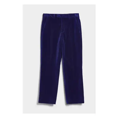 KALHOTY GANT VELVET SUIT PANTS RICH NAVY 86389986