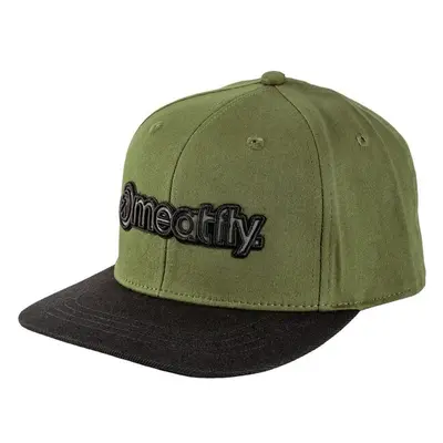 Kšiltovka Meatfly Tyler Snapback černá/zelená 91782049