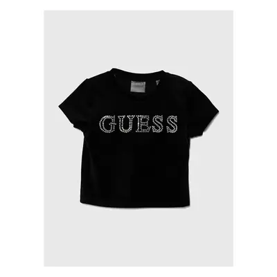 Dětské tričko Guess černá barva, J4YI48 KBXI2 95223898