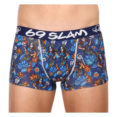 Pánské boxerky 69SLAM hip bamboo dia de los muertos eliyah (MHBDDM-BB) 82444305