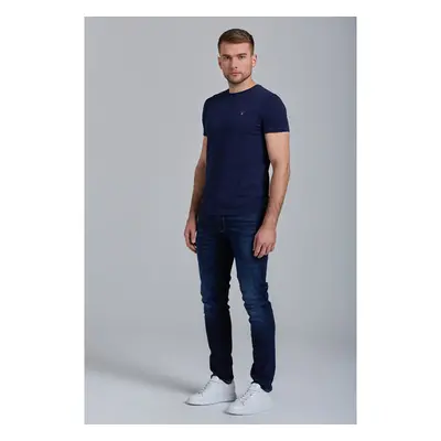 DŽÍNY GANT EXTRA SLIM ACTIVE RECOVER JEANS DARK BLUE WORN IN 89791930