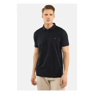 Volcano Mans Polo T-Shirt O-DYLAN Navy Blue 92367557