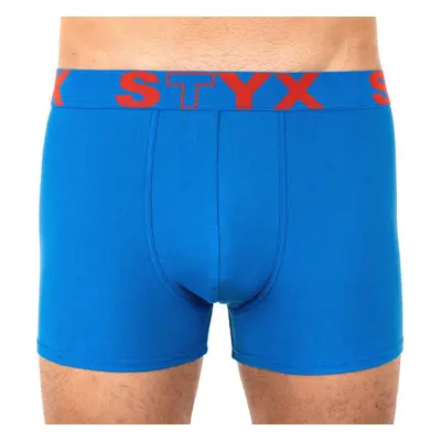 Pánské boxerky Styx sportovní guma nadrozměr modré (R967) 5 53438851