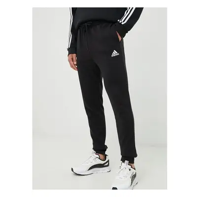 Tepláky adidas pánské, černá barva, hladké, HL2236 72279453