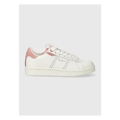 Dětské sneakers boty Pepe Jeans bílá barva 84541065