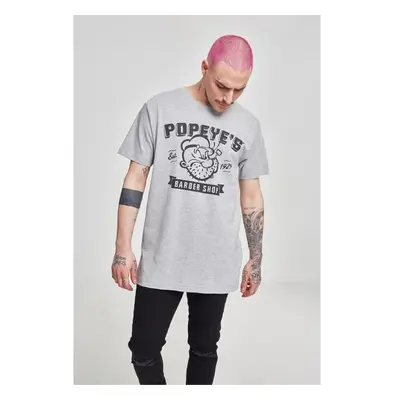 Merchcode Popeye Barber Shop Tee heather gray 87560384