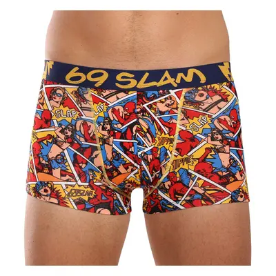 Pánské boxerky 69SLAM hip bamboo PERVERT HERO (MHBPVO-BB) 94815343