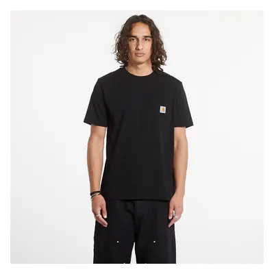 Tričko Carhartt WIP Pocket Short Sleeve T-Shirt UNISEX Black XS 78389330