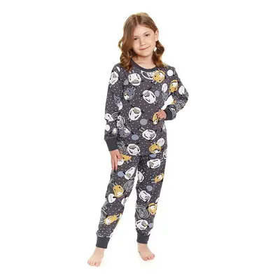 DN Nightwear Dětské pyžamo Ovečka šedé 96171263