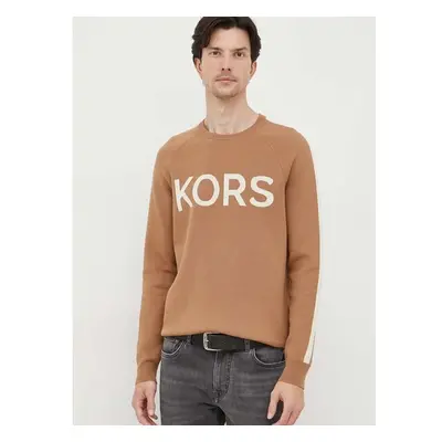 Svetr Michael Kors pánský, žlutá barva 85344368