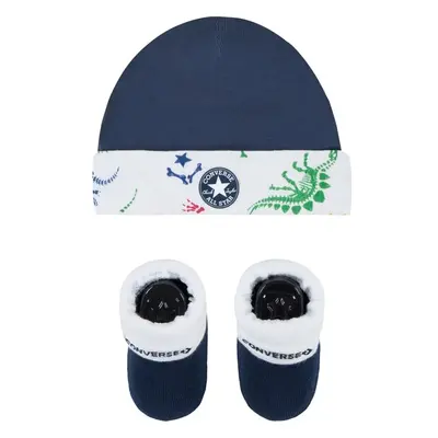 Converse dinos hat & bootie 2pc set NAVY 85570189