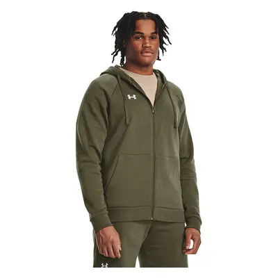 Mikina Under Armour Rival Fleece Fz Hoodie Marine Od Green S 91030097