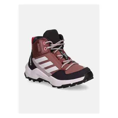 Dětské boty adidas TERREX TERREX AX4R R.RDY MID fialová barva, IF6519 96045376