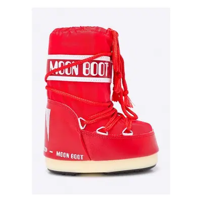 Moon Boot - Dětské sněhule Nylon Rosso 50303639