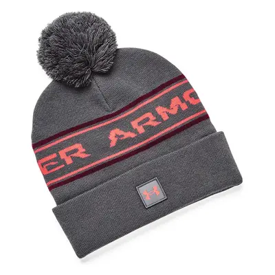 Čepice Under Armour MenS Halftime Pom Beanie Pitch Gray Universal 91030202