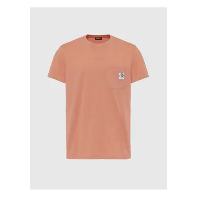 Diesel T-shirt - TWORKYMOHI TSHIRT pink 95272999