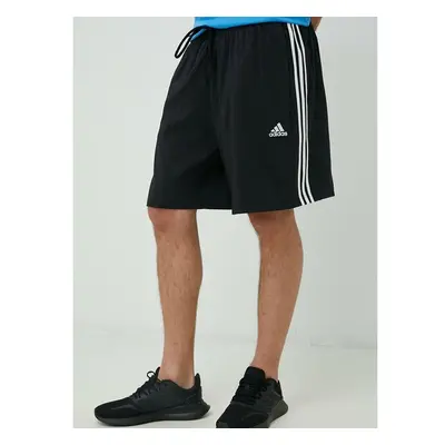 Tréninkové šortky adidas Essentials Chelsea pánské, černá barva 76575648