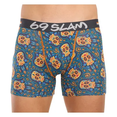 Pánské boxerky 69SLAM fit bamboo hamsa hand gilbert (MPBHHD-BB) 88298633