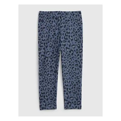 GAP Dětské legíny organic leopard - Holky 91362192