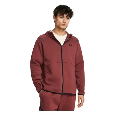 Mikina Under Armour Unstoppable Fleece FZ Red M 95298459