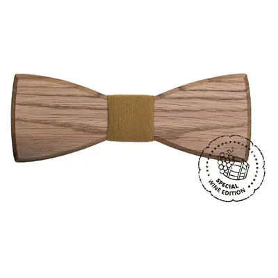 BeWooden Dřevěný motýlek White Wine Bow Tie, pánský 53518906