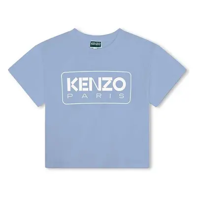 Dětské bavlněné tričko Kenzo Kids s potiskem 89453778